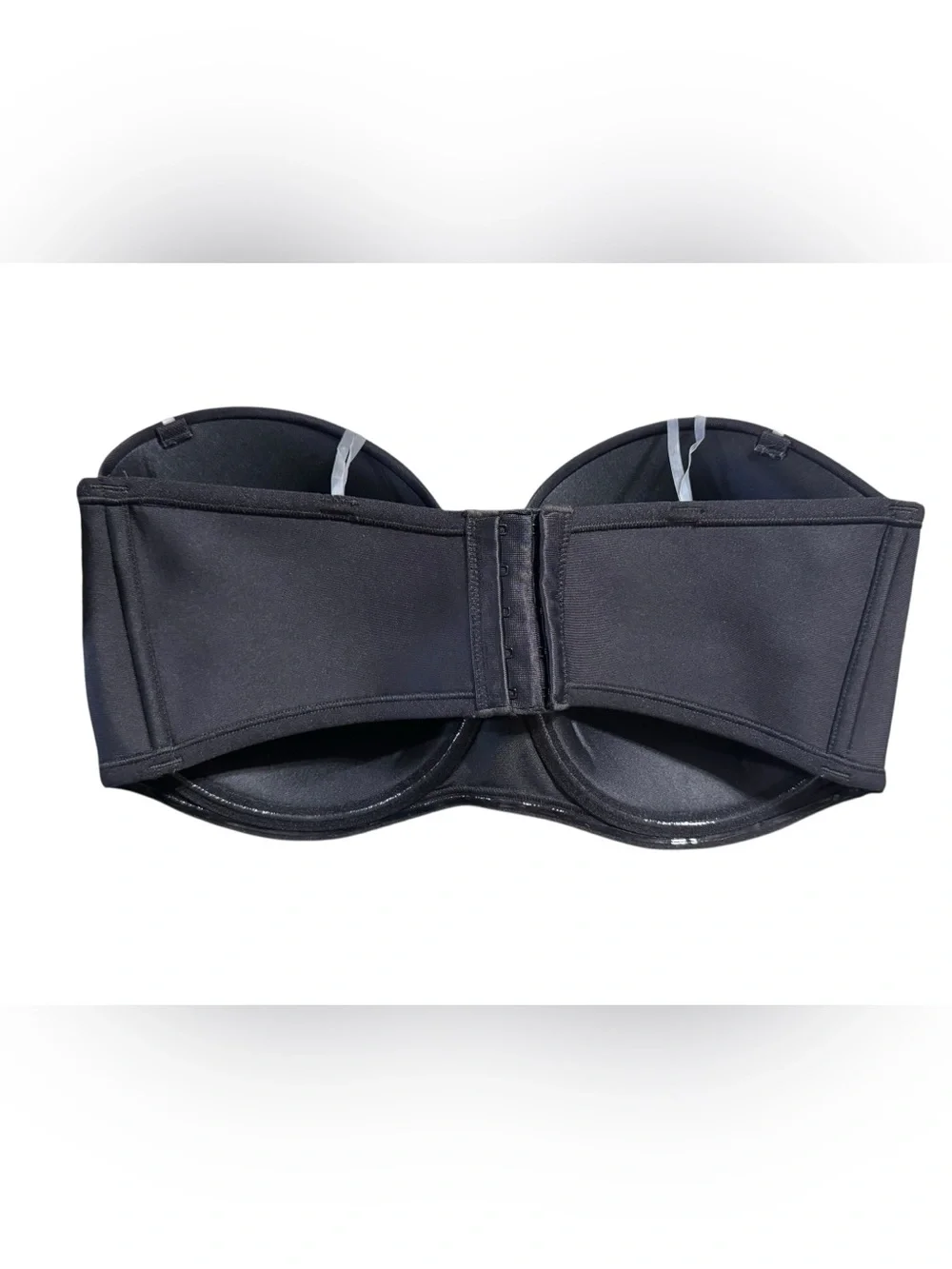 Vanity Fair Beauty Back Strapless Bra Sz 38DD Black NWT